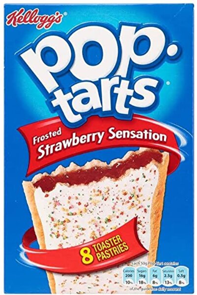 Kellogg's Pop Tarts Strawberry Sensation 8'li