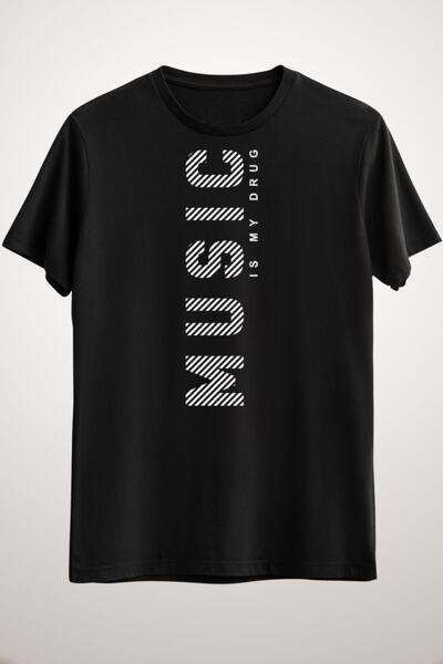 GreenMint للجنسين الأسود الحب الموسيقى التي شيرت الموسيقى هو الإجابة ديب هاوس...