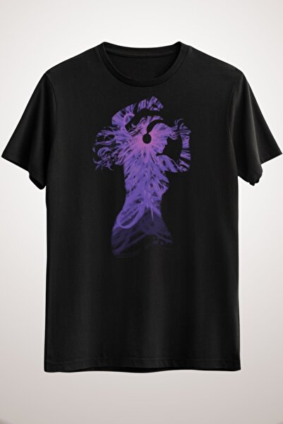 GreenMint للجنسين أسود مملوء مع الموسيقى تي شيرت الموسيقى