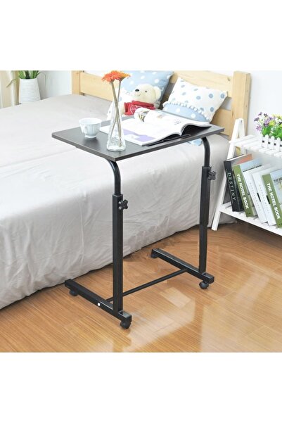 Depolife Tekerlekli Notebook Laptop Çalışma Sehpası Eğim Ve Yükseklik Ayarlı ...