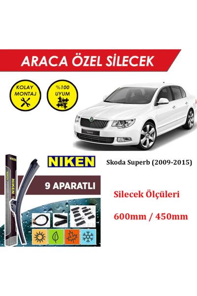 MeyZone Skoda Superb Ön Cam Silecek Takımı (2009-2015)