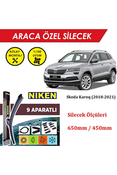 MeyZone Skoda Karoq Ön Cam Silecek Takımı (2018-2021)