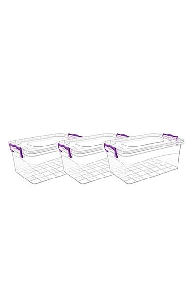Favilla 3-Piece Lockable Storage Container 2 lt 3 Pieces