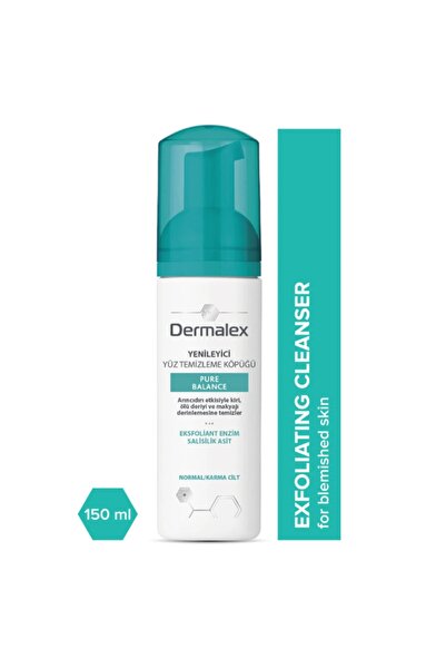 dermalex Pure Balance Yenileyici Yüz Temizleme Köpüğü 150 Ml