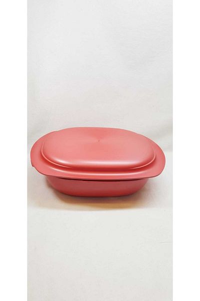 Tupperware Red 2lt Oven Safety Pot