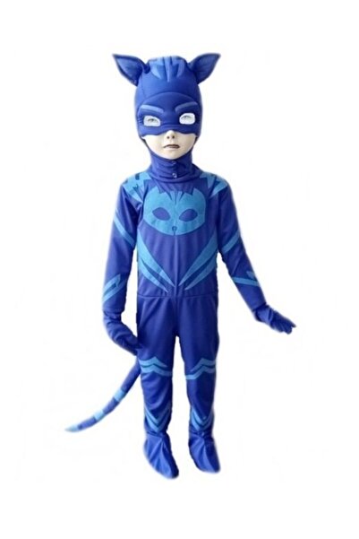 Bkmc Унісекс дитячий костюм кота синього кольору