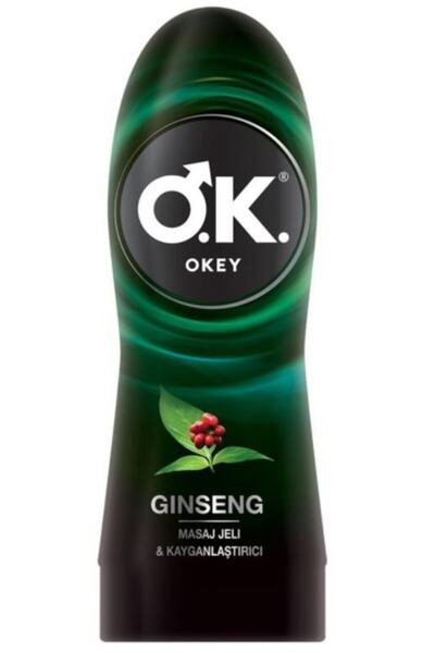 Okey Masaj Jeli & Kayganlaştırıcı Jel Ginseng 200ml