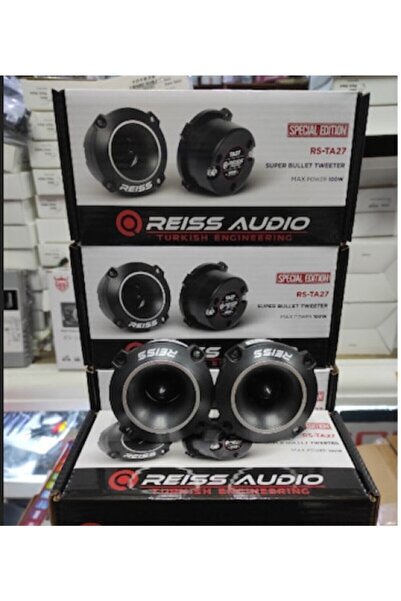 Reiss Rs Ta27 Çifti 200w Watt Titanium Spl Dome Tweeter
