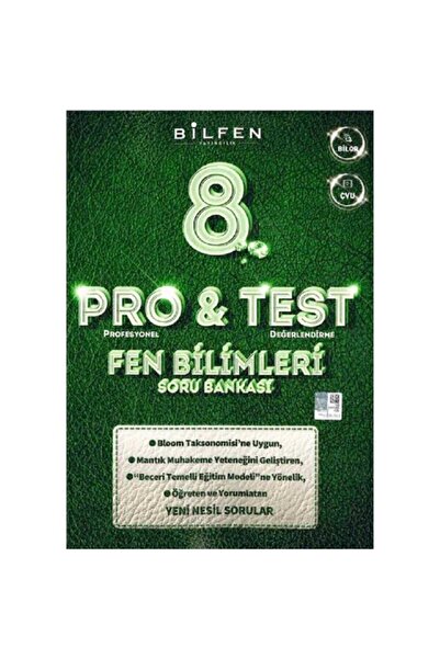 Bilfen Yayıncılık 8. Sınıf Pro&test Fen Bilimleri Soru Bankası Kitabı