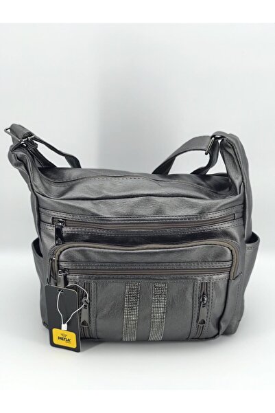 MEGA ÇANTA Women's Gray Messenger Bag