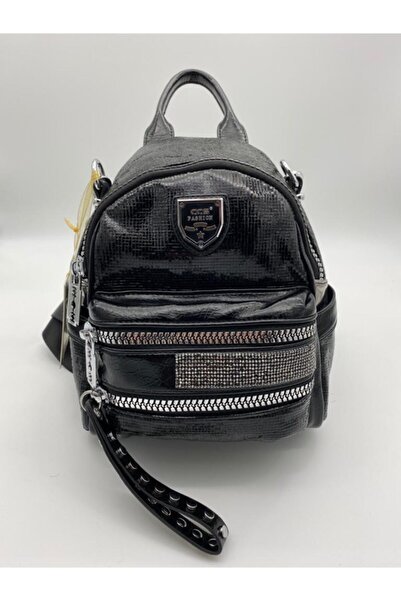 ÇÇS Kadın Siyah Sırt Ve Omuz Çantası 16348