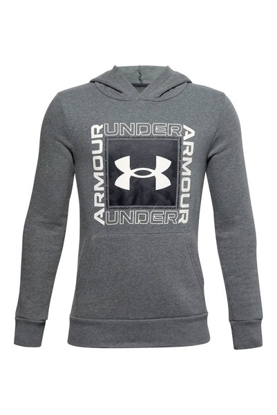 Under Armour Erkek Çocuk Sweatshirt - Ua Rival Fleece Si Brd Hood - 1357588-012