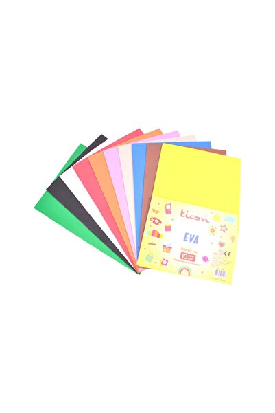 Ticon كلاسيك ايفا 10 الوان 10 قطع 20x30