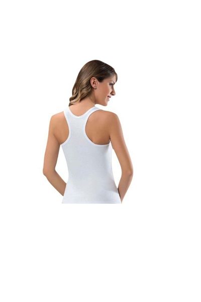 Tutku Set de 6 pentru femei, din elastan alb, Lycra