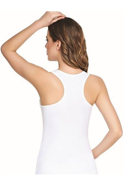 Tutku Set de 6 pentru femei, din elastan alb, Lycra