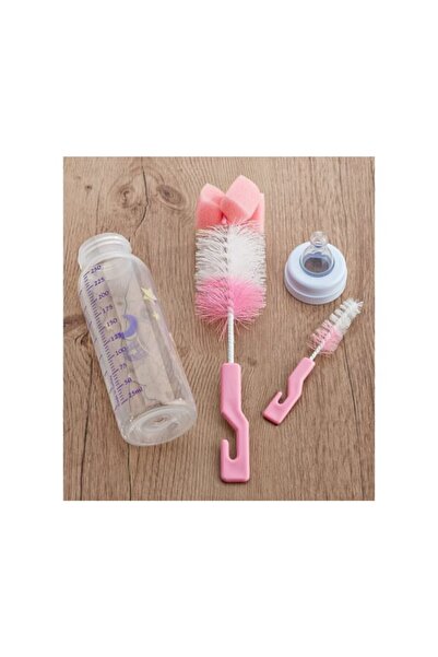 FırsatYeri Pratik Bebek Biberon Temizleme Yıkama Fırçası Hijyenik Fırça Seti