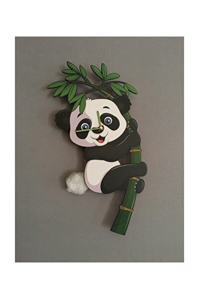 goodtime Panda Dekoratif Sarkaçlı Duvar Saati