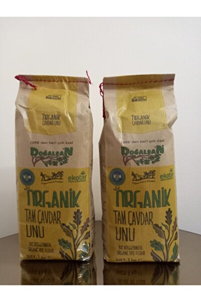 Doğalsan Organik Tam Çavdar Unu 1 Kg X 2 Adet
