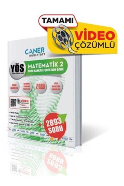 Caner Yayınları Yös Matematik 2 Soru Bankası