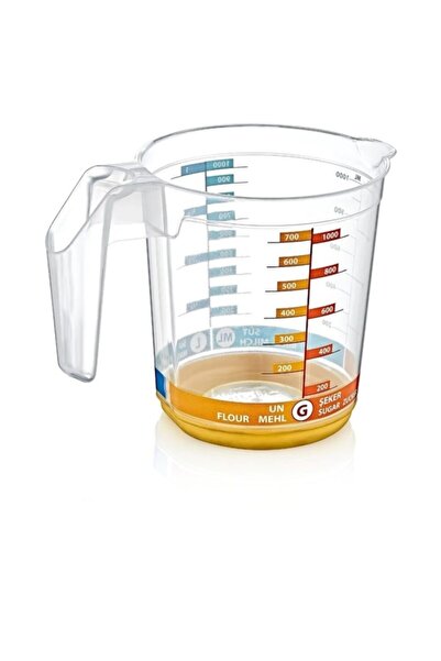 Genel Markalar Şenyayla Şeffaf Plastik Ölçü Kabı 1000 Ml