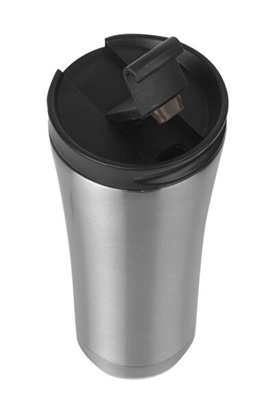 Generic Brand Cana termos din oțel inoxidabil cu două straturi de 500 ml