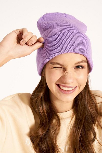 EKstore Unisex Basic Lilac Beret