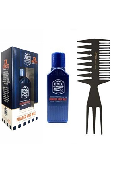 Fonex Barber Matte Look Mat Görünüm Pudra Wax 20 G + Şekil Tarak