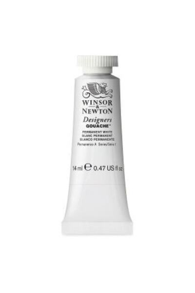 Winsor Newton Permanent White Designers Guaj Boya : 14 ml