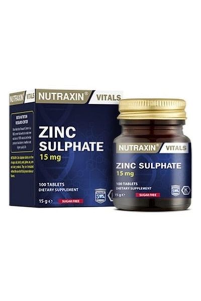 Nutraxin 15 mg Zinc Sulphate - 100 Tablets