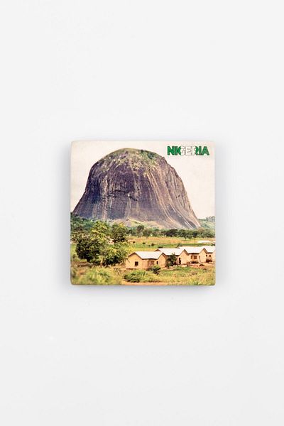 Dünyadan Hediyeler Nigeria Themed Stone Coaster