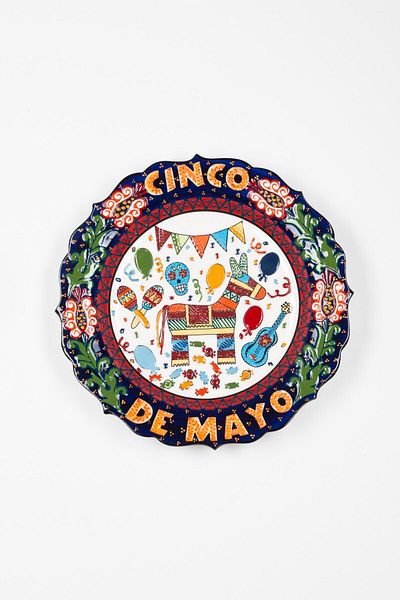 Dünyadan Hediyeler Cinco De Mayo 30 Cm No.2 Ceramic Plate