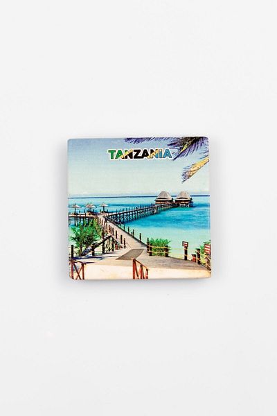Dünyadan Hediyeler Tanzanian Themed Stone Coaster