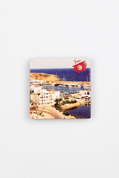 Dünyadan Hediyeler Tunisia Themed Stone Coaster
