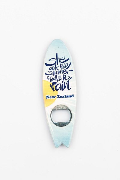 Dünyadan Hediyeler Θέμα Νέας Ζηλανδίας Magnet Surfing Opener