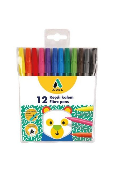 Adel 12 Pack Felt Tip Pens