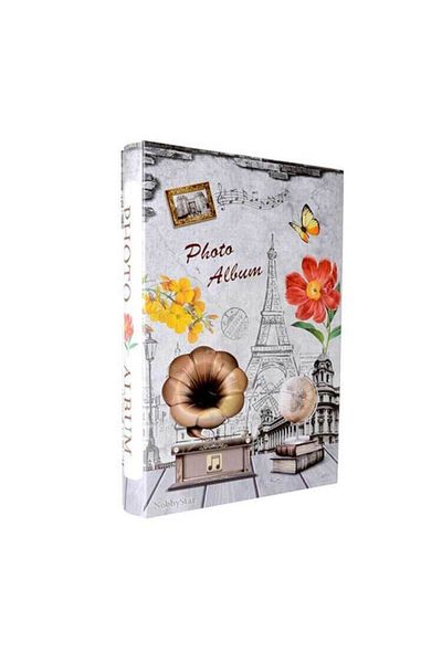 Nobbystar 300 Pieces Gray memory Photo Album - 10x15cm, Sh Album Box, Hal110-a