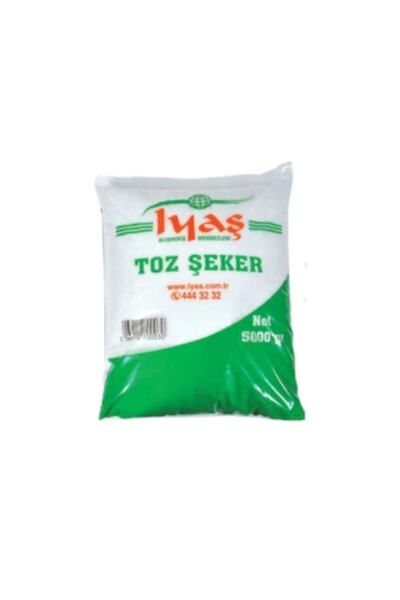IYAŞ Burdur Toz Şeker 5 Kg X 10 Paket = 50 Kg Seker Yerli Üretim