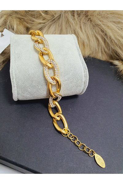 barisiva gold 22 Carat Gold Plated Bracelet