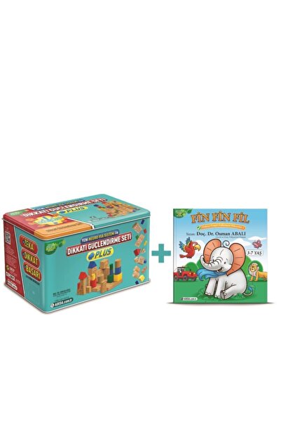 Adeda Yayınları Adeda Dikkati Güçlendirme Seti Dgs Plus 4 Yaş +fin Fin Fil