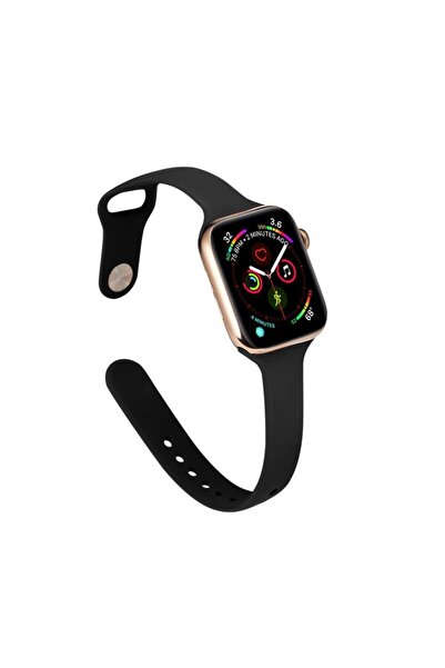 UMD Apple Watch 1 2 3 4 5 6 Ve Se Serisi 38-40 Mm Ince Silikon Kordon
