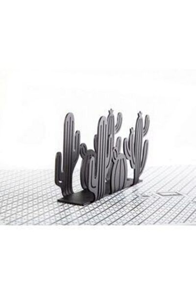 CAROLİNA Cactus Figured Metal Napkin Holder