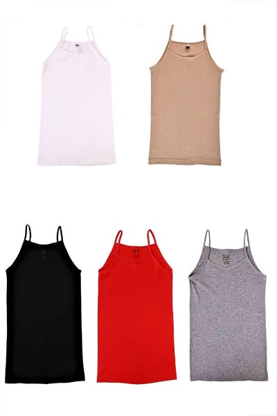 Thin Strap Cotton Camisole Undershirt-3 Pack Underwear