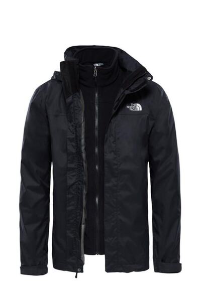 THE NORTH FACE Men's Black Zippered Jacket
