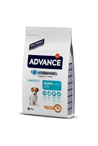 Advance Puppy Mini Tavuklu Küçük Yavru Köpek Maması 3 Kg