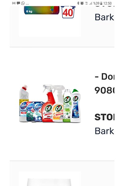 Domestos Cif Avantajlı Temizlik Paketi