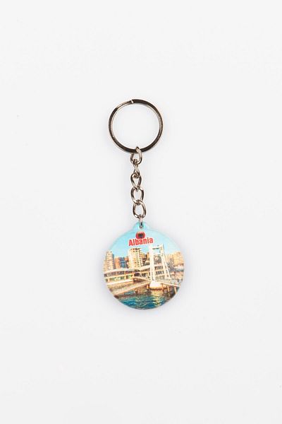 Dünyadan Hediyeler Albania Themed Keychain Cover Opener