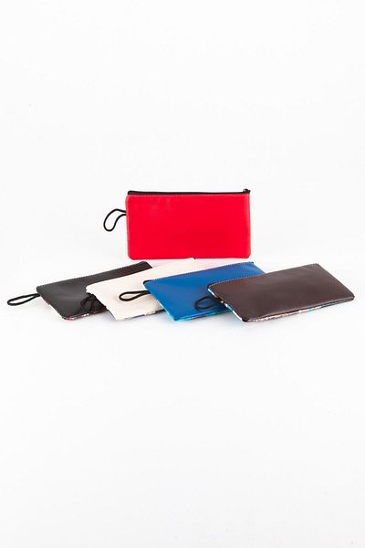 Dünyadan Hediyeler Belgium Themed Leather Makeup Bag