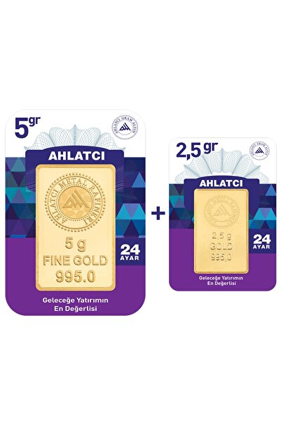 Ahlatcı 24 Ayar - 7.5 Gram Külçe Altın