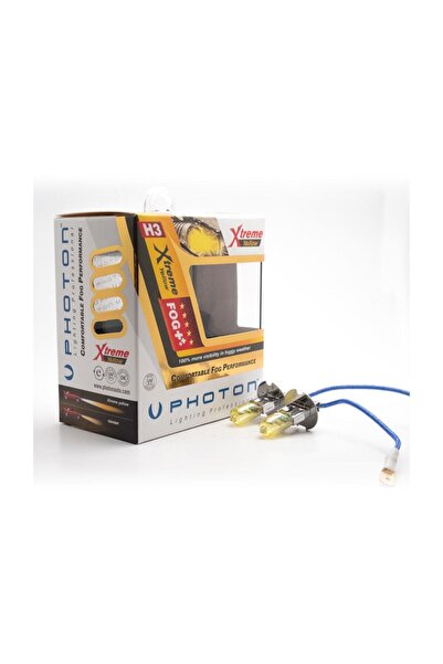Photon H3 12v 55w Xtreme Yellow Serisi Civciv Sarı Ampul