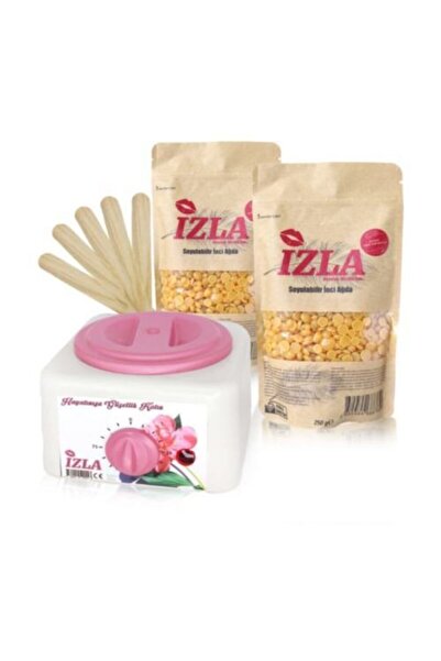 İzla Sir Ağda Makine 2 Adet Naturel Soyulabilen Boncuk Ağda Spatula Seti 132549684166325